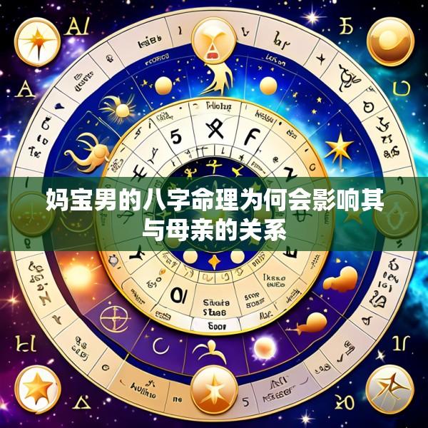 妈宝男的八字命理为何会影响其与母亲的关系