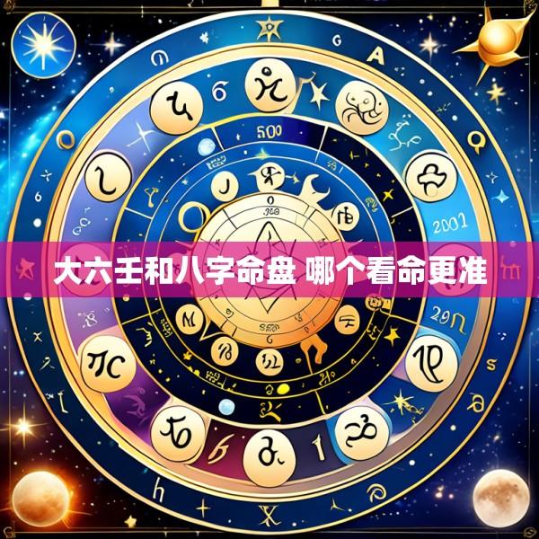 大六壬和八字命盘 哪个看命更准