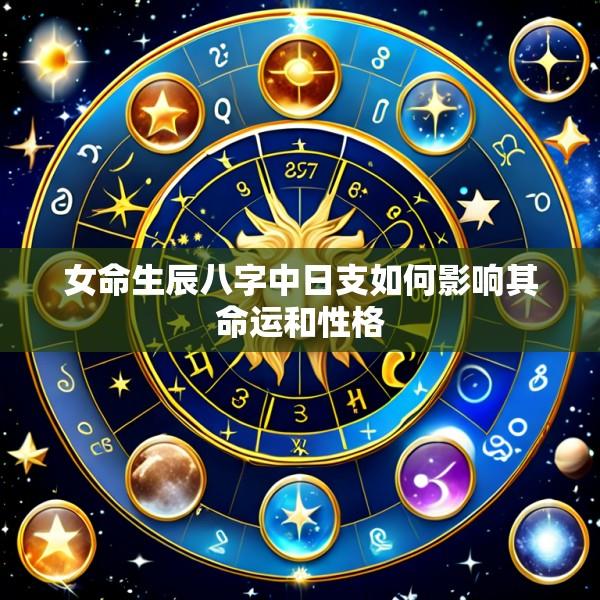 女命生辰八字中日支如何影响其命运和性格
