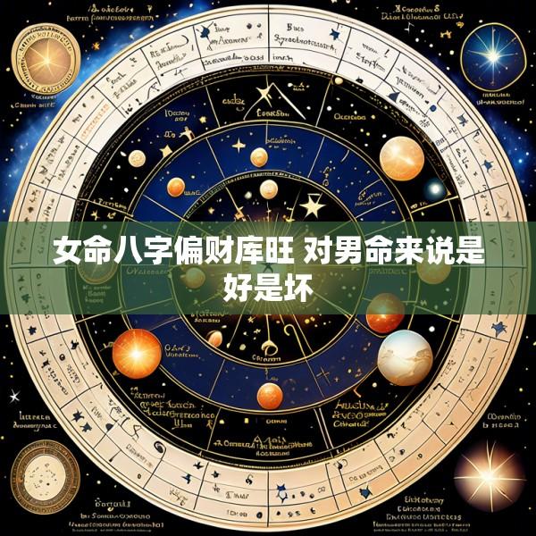女命八字偏财库旺 对男命来说是好是坏