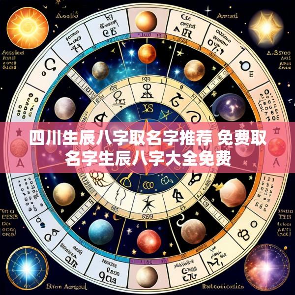 四川生辰八字取名字推荐 免费取名字生辰八字大全免费