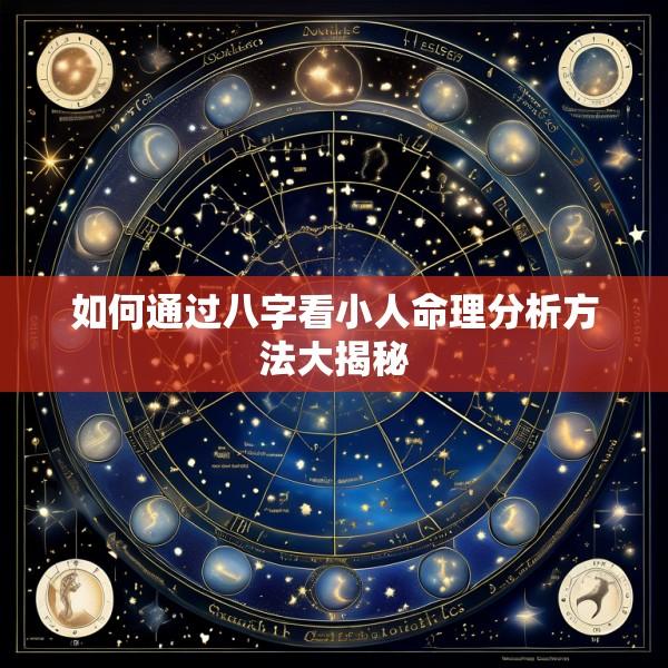如何通过八字看小人命理分析方法大揭秘