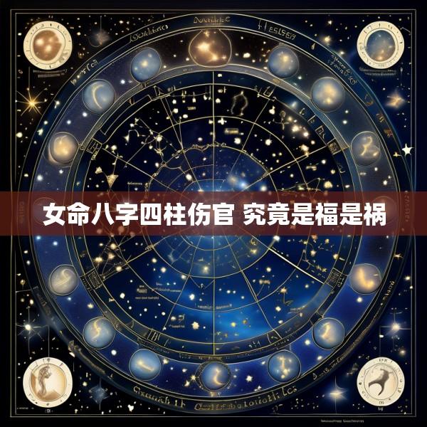 女命八字四柱伤官 究竟是福是祸