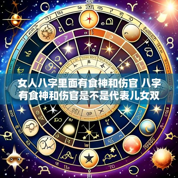 女人八字里面有食神和伤官 八字有食神和伤官是不是代表儿女双全