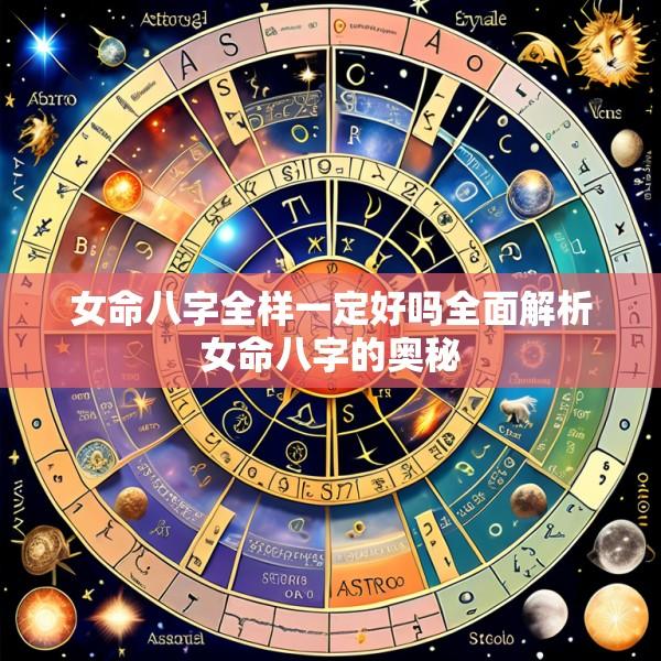 女命八字全样一定好吗全面解析女命八字的奥秘