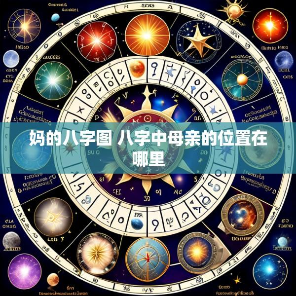 妈的八字图 八字中母亲的位置在哪里