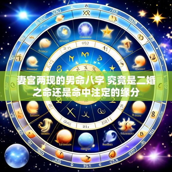 妻宫两现的男命八字 究竟是二婚之命还是命中注定的缘分