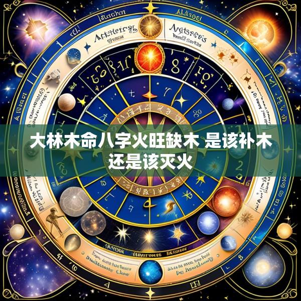 大林木命八字火旺缺木 是该补木还是该灭火