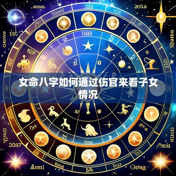 女命八字如何通过伤官来看子女情况