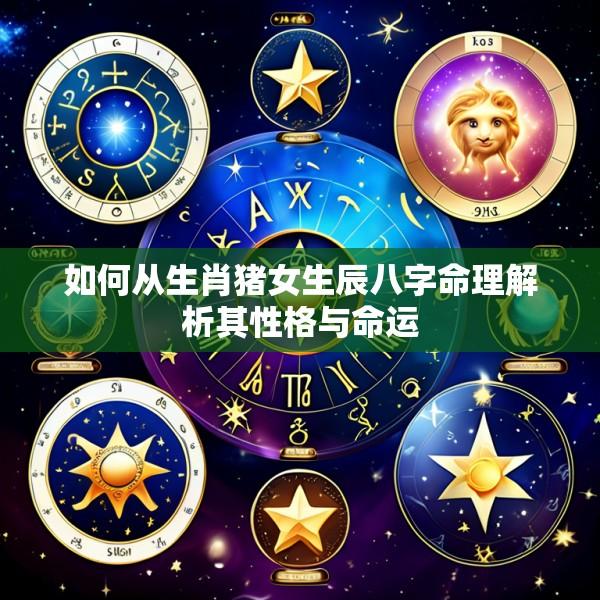 如何从生肖猪女生辰八字命理解析其性格与命运