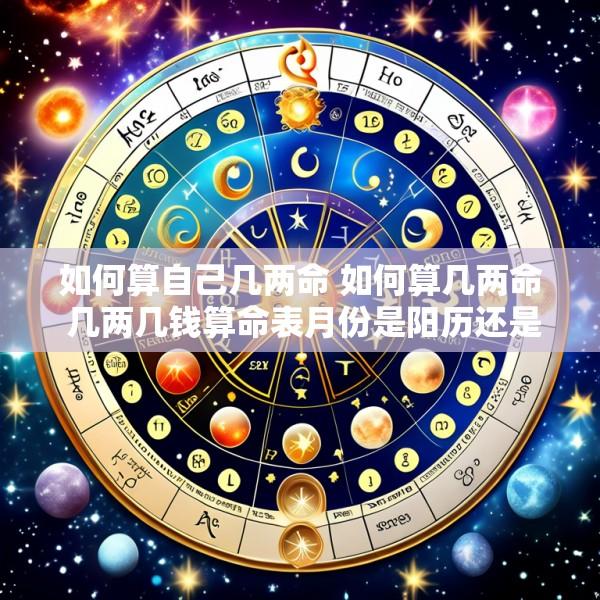 如何算自己几两命 如何算几两命 几两几钱算命表月份是阳历还是阴历