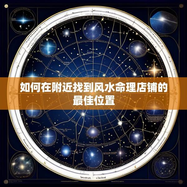 如何在附近找到风水命理店铺的最佳位置