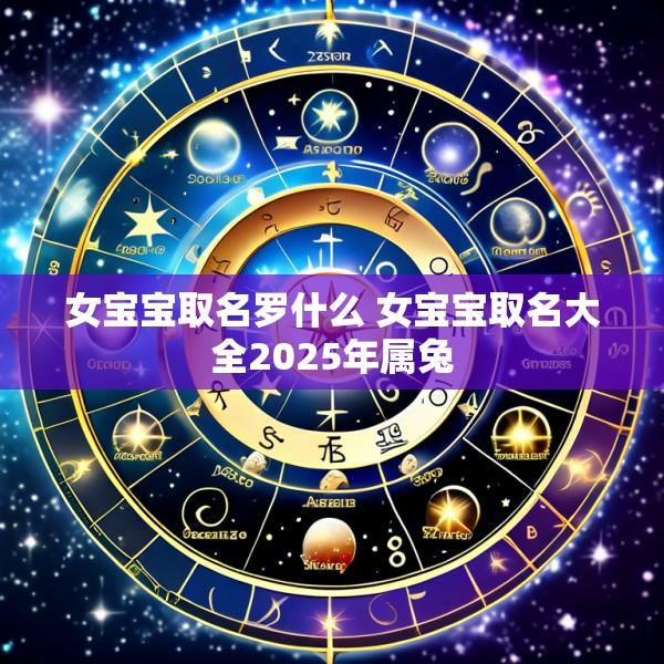 女宝宝取名罗什么 女宝宝取名大全2025年属兔