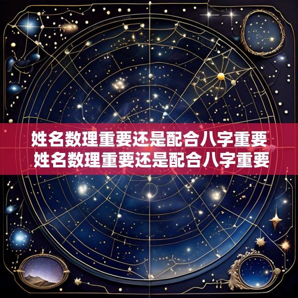 姓名数理重要还是配合八字重要 姓名数理重要还是配合八字重要呢