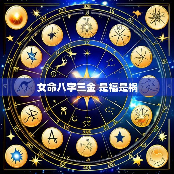 女命八字三金 是福是祸
