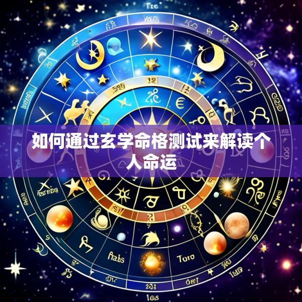 如何通过玄学命格测试来解读个人命运