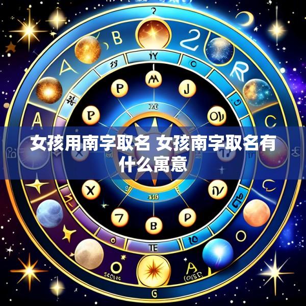 女孩用南字取名 女孩南字取名有什么寓意