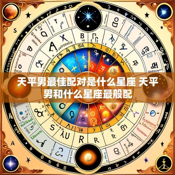 天平男最佳配对是什么星座 天平男和什么星座最般配