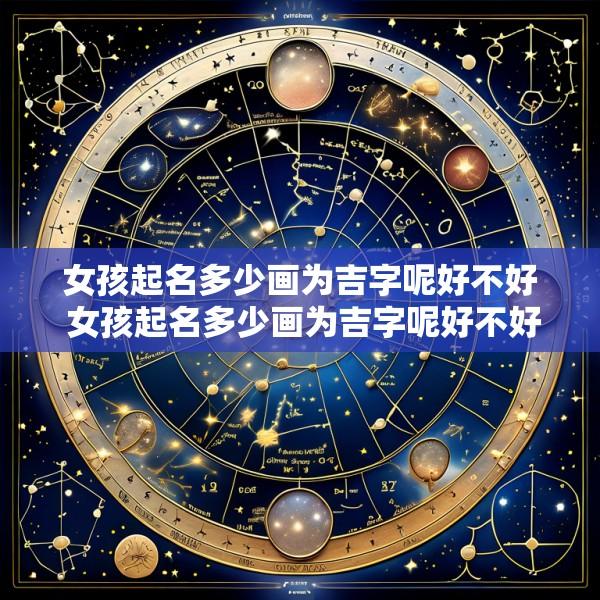 女孩起名多少画为吉字呢好不好 女孩起名多少画为吉字呢好不好听