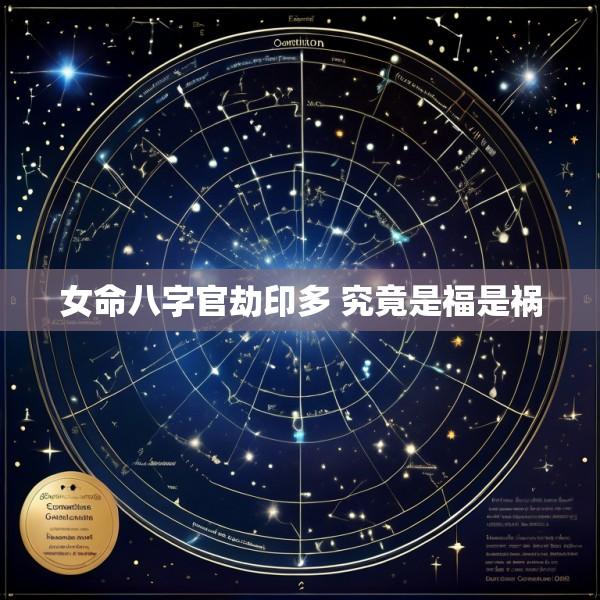 女命八字官劫印多 究竟是福是祸