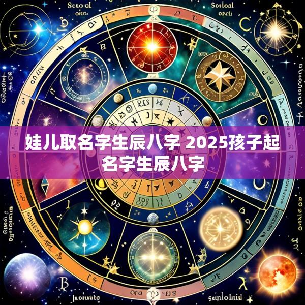 娃儿取名字生辰八字 2025孩子起名字生辰八字