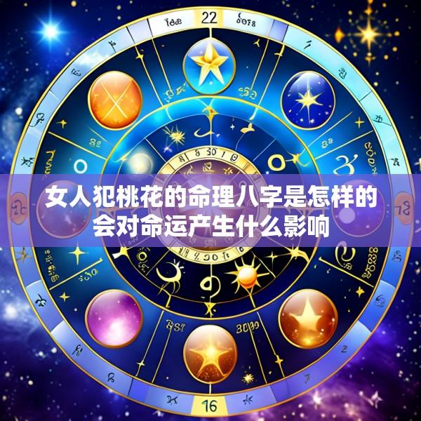 女人犯桃花的命理八字是怎样的会对命运产生什么影响