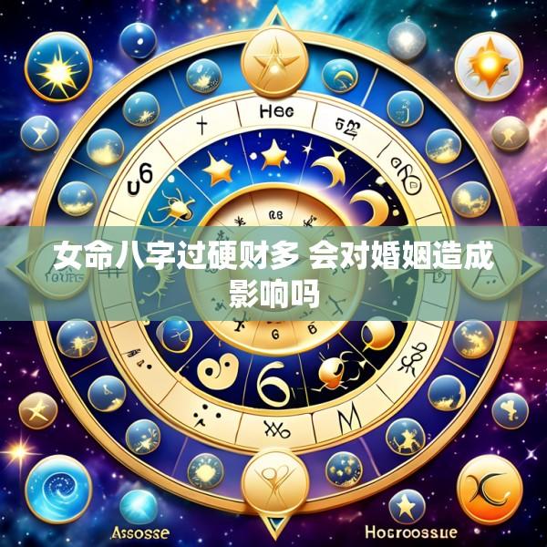 女命八字过硬财多 会对婚姻造成影响吗