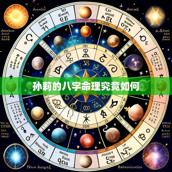孙莉的八字命理究竟如何