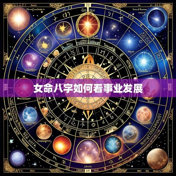 女命八字如何看事业发展