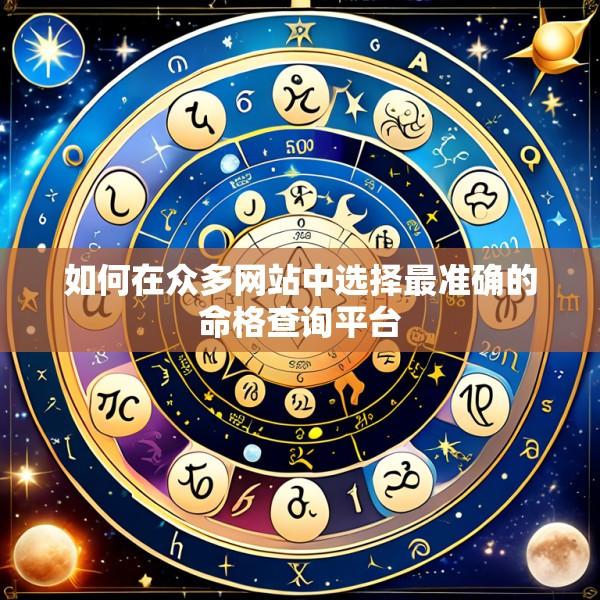 如何在众多网站中选择最准确的命格查询平台