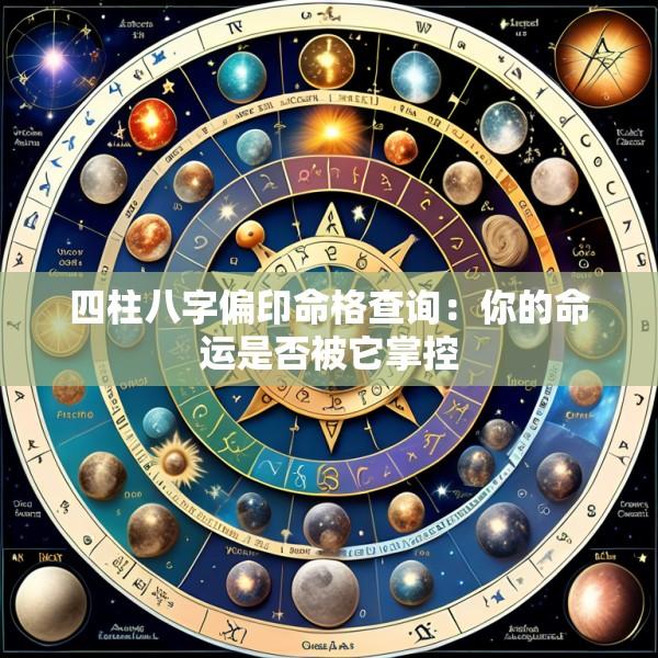 四柱八字偏印命格查询：你的命运是否被它掌控