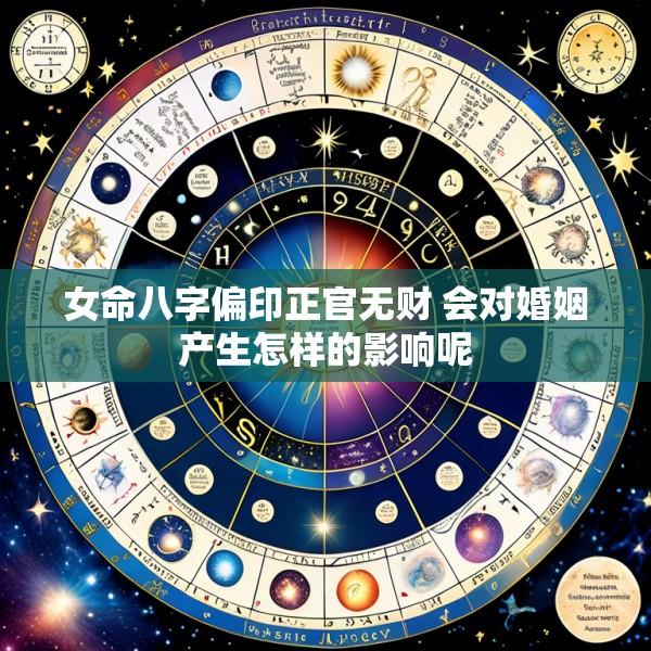 女命八字偏印正官无财 会对婚姻产生怎样的影响呢