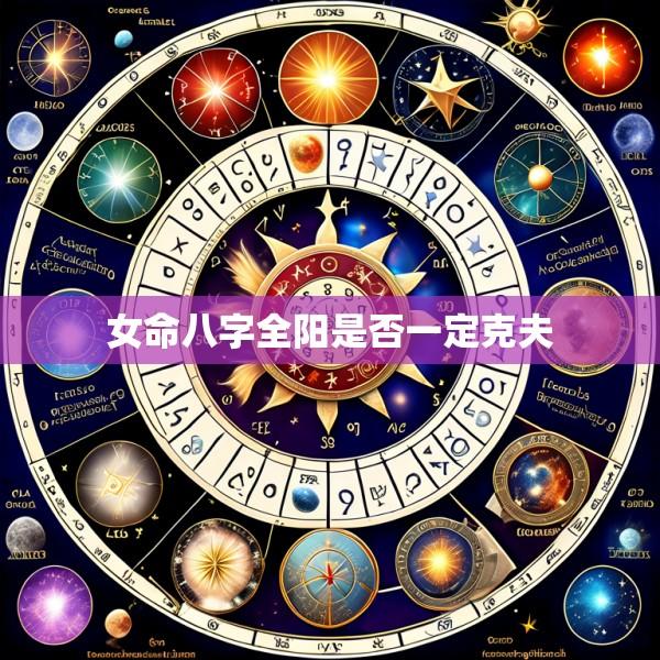 女命八字全阳是否一定克夫