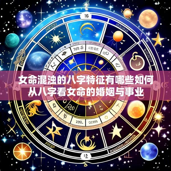 女命混浊的八字特征有哪些如何从八字看女命的婚姻与事业