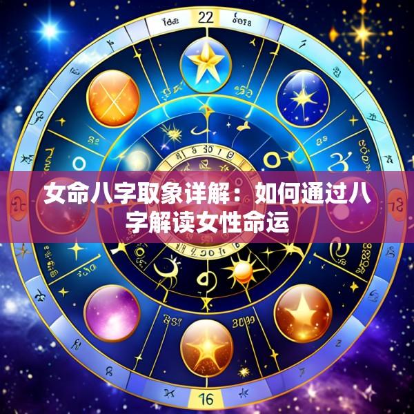 女命八字取象详解：如何通过八字解读女性命运