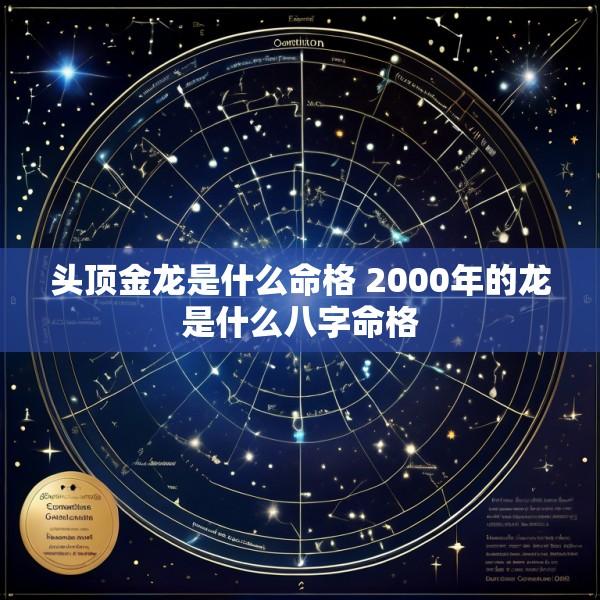 头顶金龙是什么命格 2000年的龙是什么八字命格