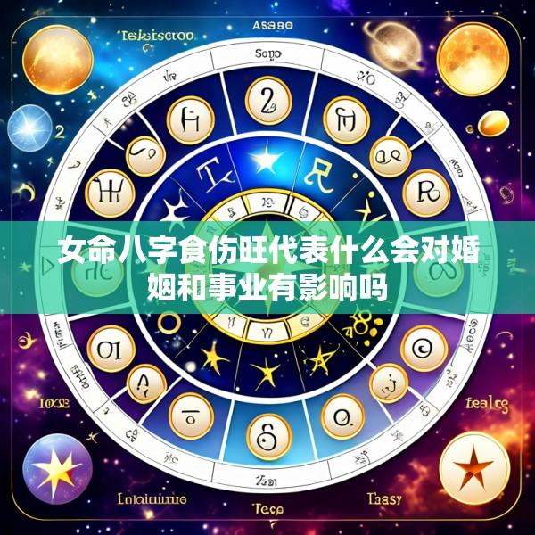 女命八字食伤旺代表什么会对婚姻和事业有影响吗