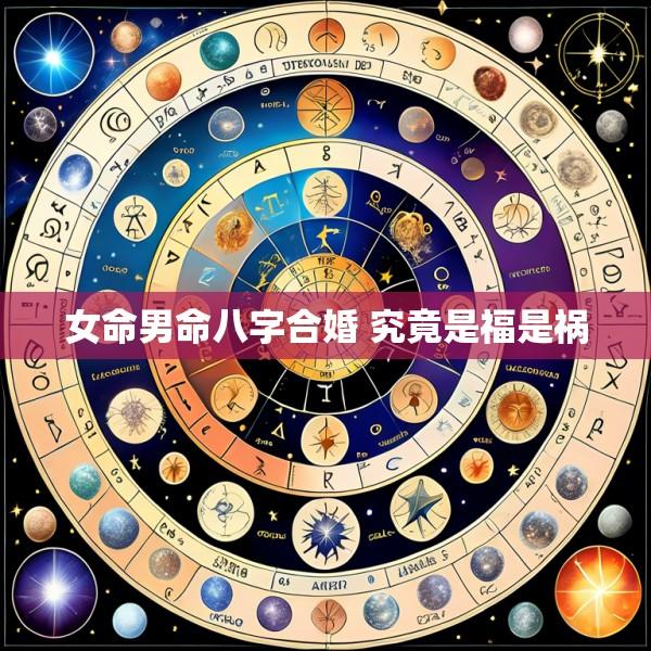 女命男命八字合婚 究竟是福是祸