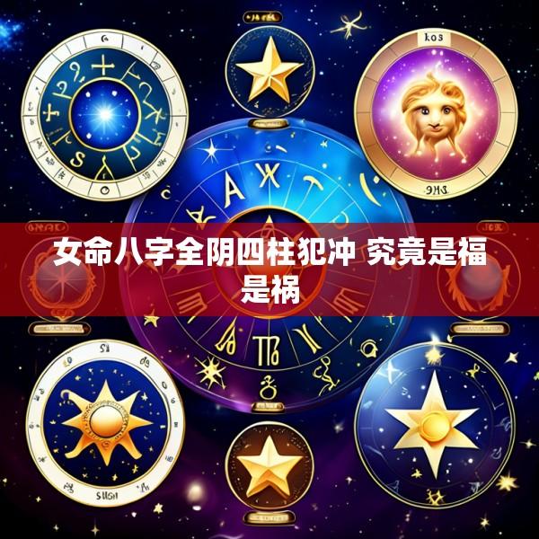 女命八字全阴四柱犯冲 究竟是福是祸