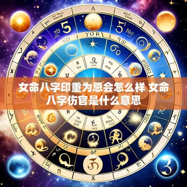 女命八字印重为忌会怎么样 女命八字伤官是什么意思
