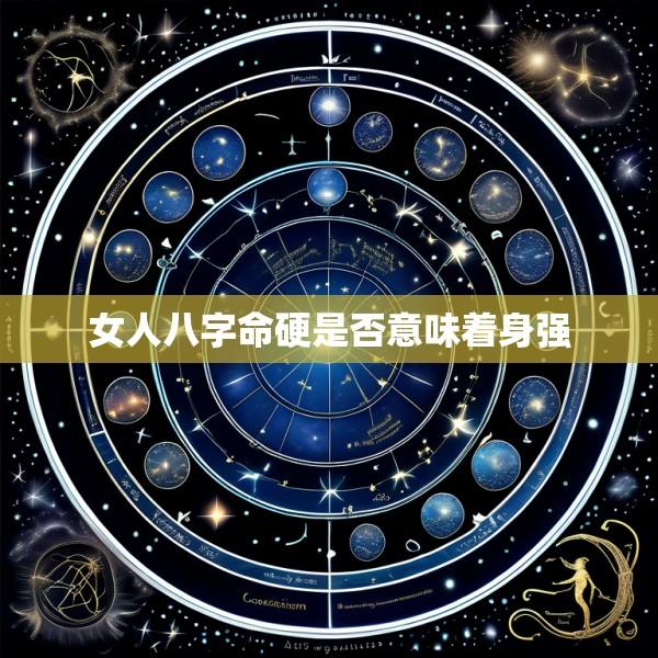 女人八字命硬是否意味着身强
