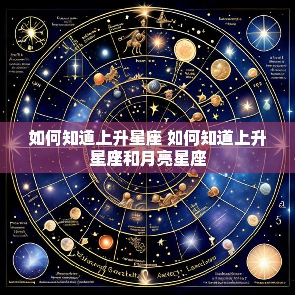 如何知道上升星座 如何知道上升星座和月亮星座
