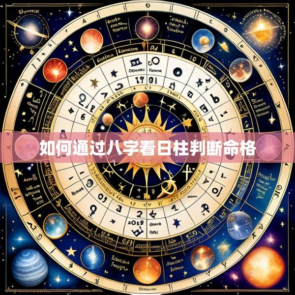 如何通过八字看日柱判断命格