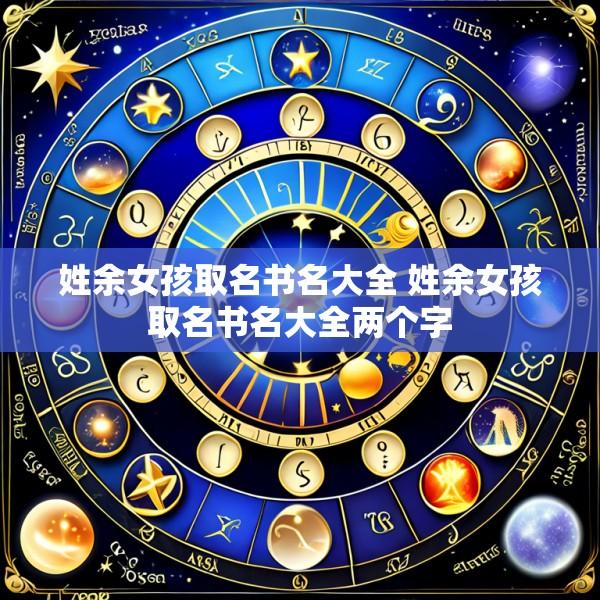 姓余女孩取名书名大全 姓余女孩取名书名大全两个字