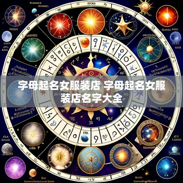 字母起名女服装店 字母起名女服装店名字大全