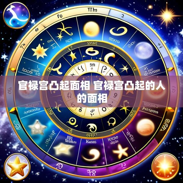 官禄宫凸起面相 官禄宫凸起的人的面相