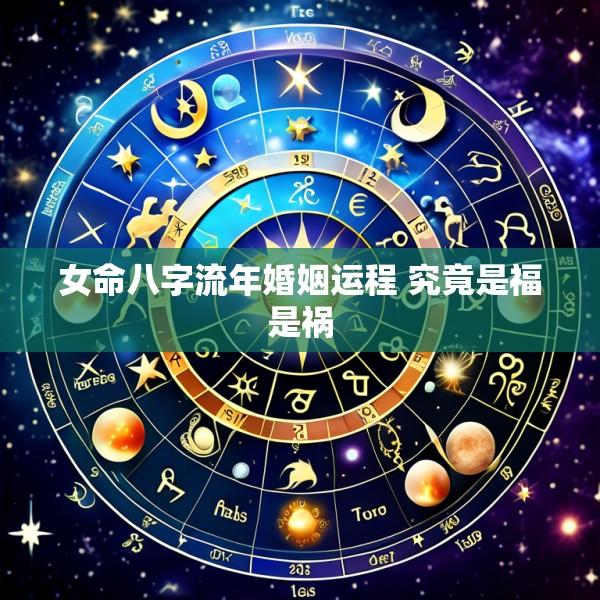 女命八字流年婚姻运程 究竟是福是祸