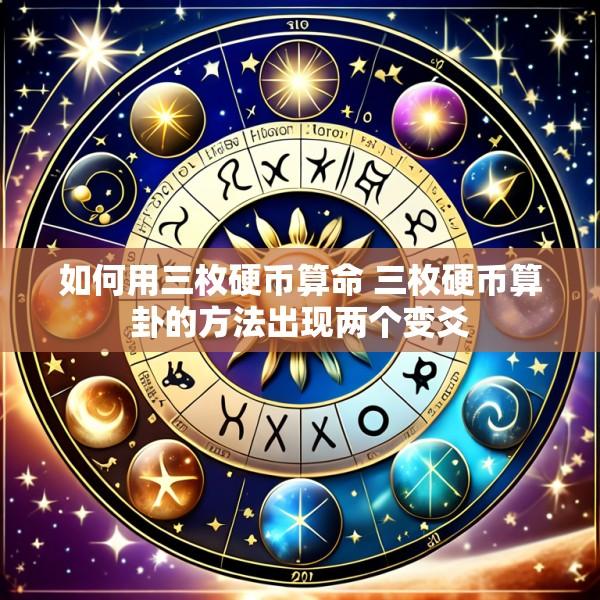 如何用三枚硬币算命 三枚硬币算卦的方法出现两个变爻