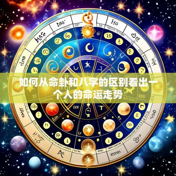 如何从命卦和八字的区别看出一个人的命运走势