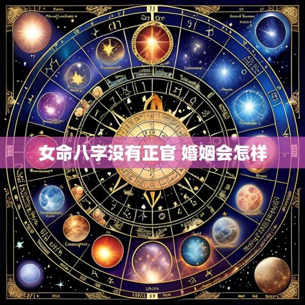 女命八字没有正官 婚姻会怎样